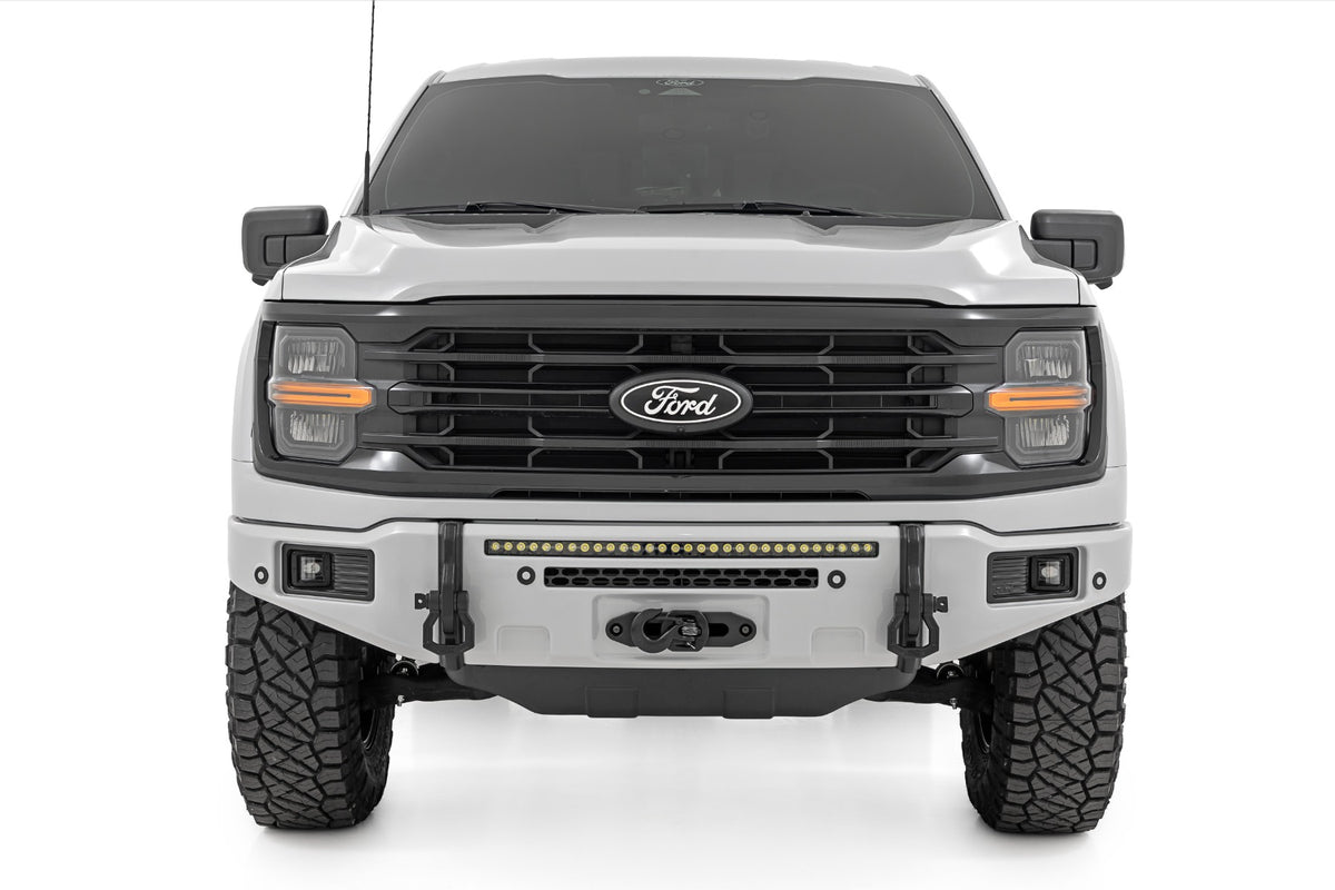 FXS Front Bumper | A3 Space White | EcoBoost | Ford F-150 2WD/4WD (2021-2025)