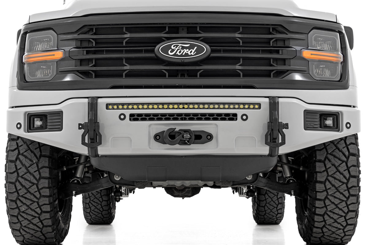 FXS Front Bumper | A3 Space White | EcoBoost | Ford F-150 2WD/4WD (2021-2025)