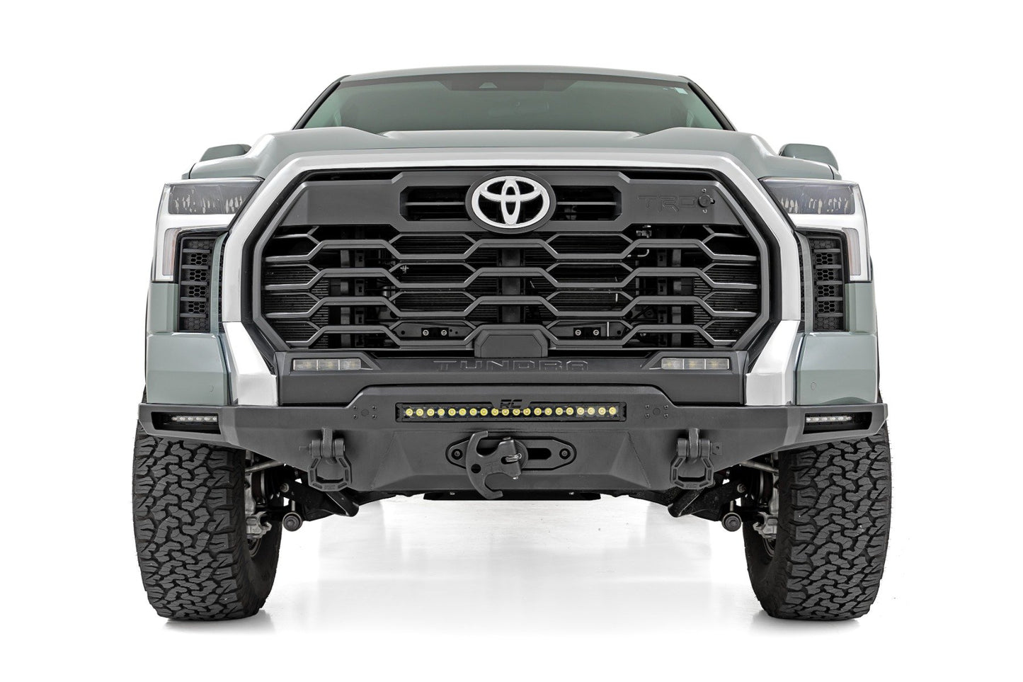 Hybrid Front Bumper | 12000S | Blk LED | Toyota Tundra 2WD/4WD (2022-2024)