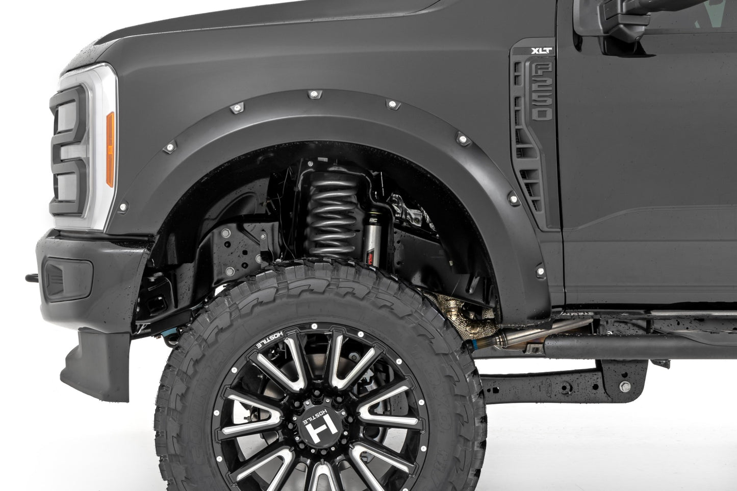 Traditional Pocket Fender Flares | JS Iconic Silver | Ford F-250/F-350 Super Duty (2023)