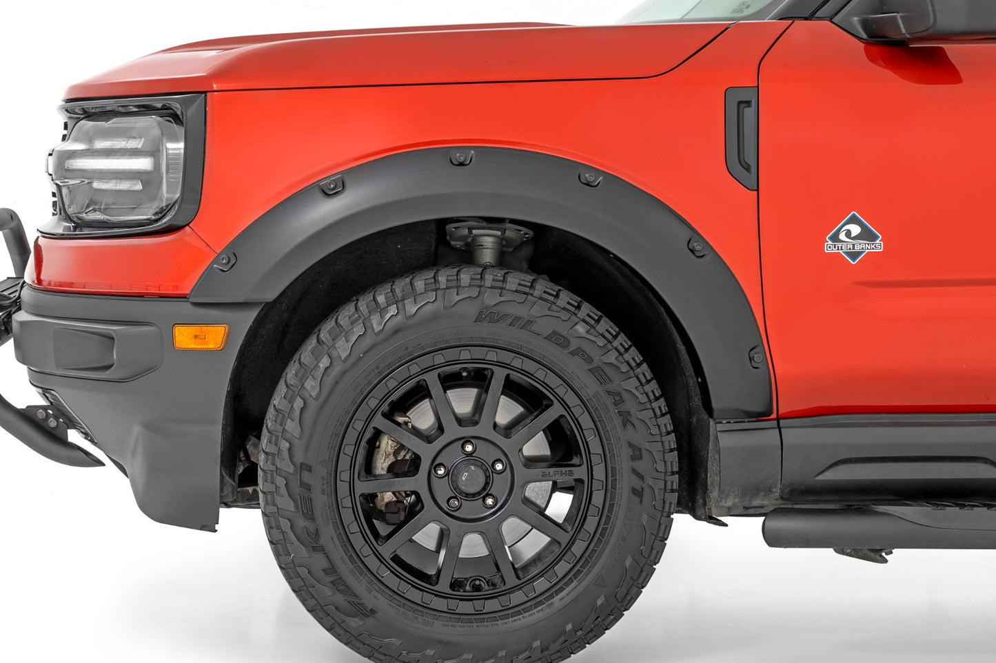 Traditional Pocket Fender Flares | M7 Carbonized Gray | Ford Bronco Sport (21-23)