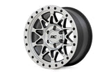 Rough Country 78 Series Wheel | Simulated Beadlock | Full Machine | 17x8.5 | 5x5 | +0mm
