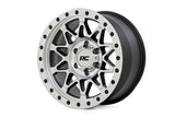 Rough Country 78 Series Wheel | Simulated Beadlock | Full Machine | 17x8.5 | 6x5.5 | +0mm