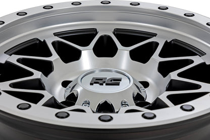 Rough Country 78 Series Wheel | Simulated Beadlock | Full Machine | 18x9 | 8x170 | -12mm