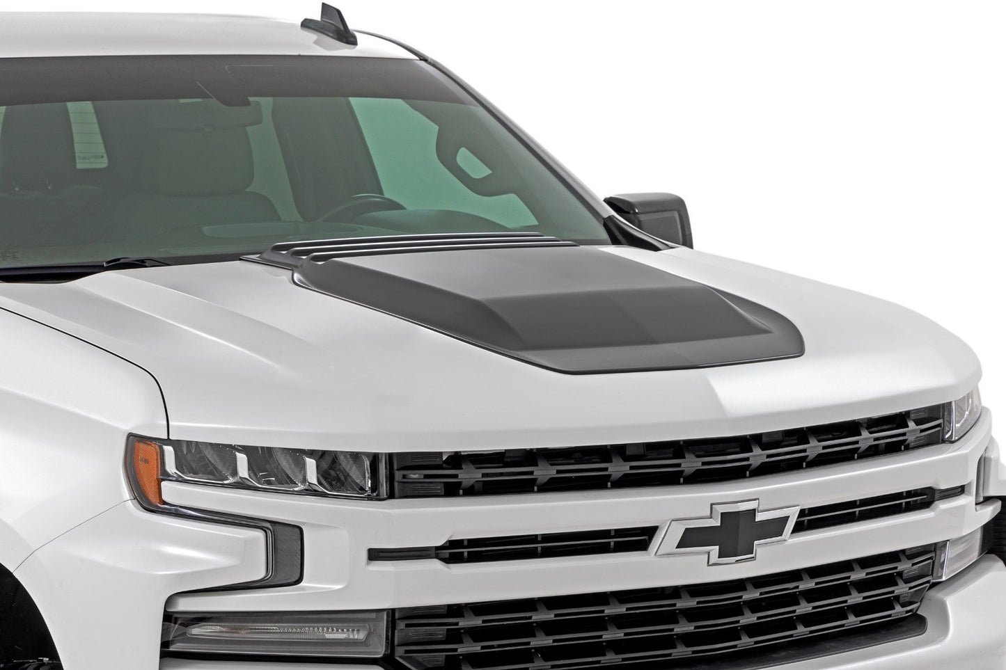 Hood Scoop | GNO Slate Gray | Chevy Silverado 1500 2WD/4WD (2019-2025 &amp; Classic)