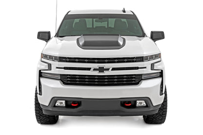 Hood Scoop | GAN Silver Ice Metallic | 2019-2024 Silverado 1500