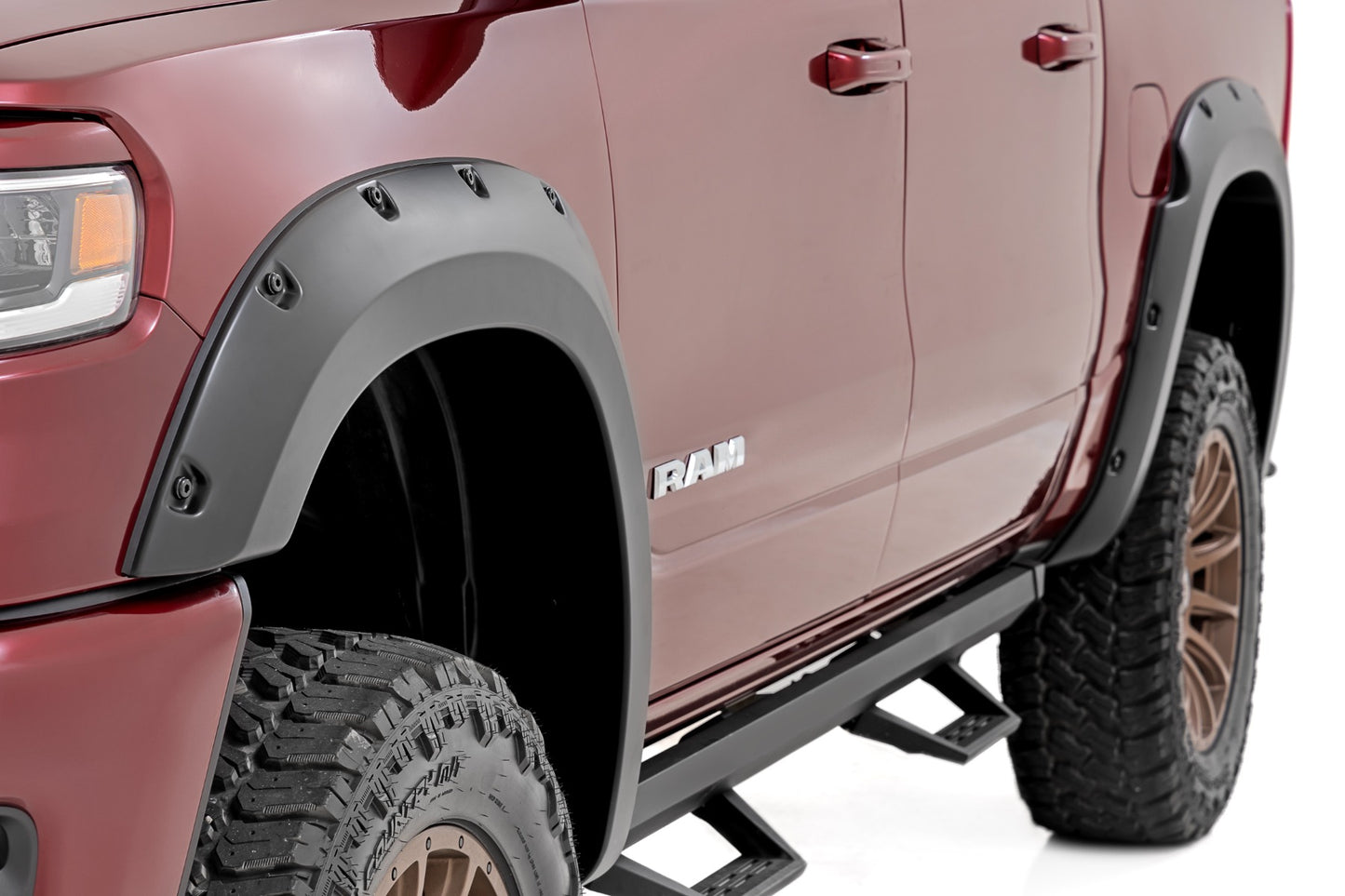 Pocket Fender Flares | PW7 Bright White | Ram 1500 2WD/4WD (2025)