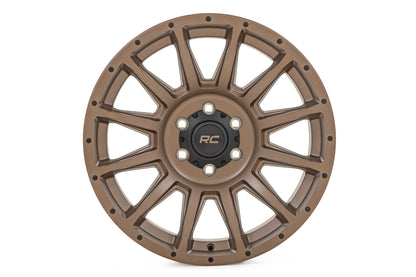 Rough Country 90 Series Wheel | One-Piece | Bronze | 18x9 | 8x170 | -12mm
