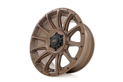 Rough Country 90 Series Wheel | One-Piece | Bronze | 20x10 | 8x170 | -19mm