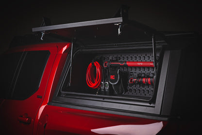 Bed Cap Molle Panel Side Storage Bin | Drivers Side | Toyota Tacoma (24-25)