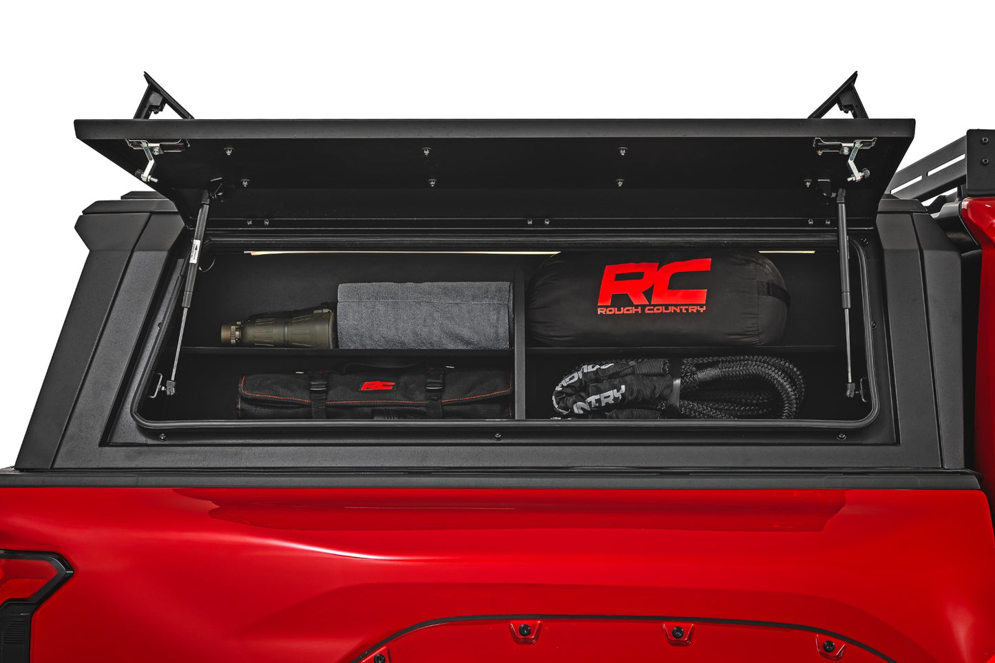 Bed Cap Side Shelf Storage Bin | Passengers Side | Toyota Tacoma (24-25)