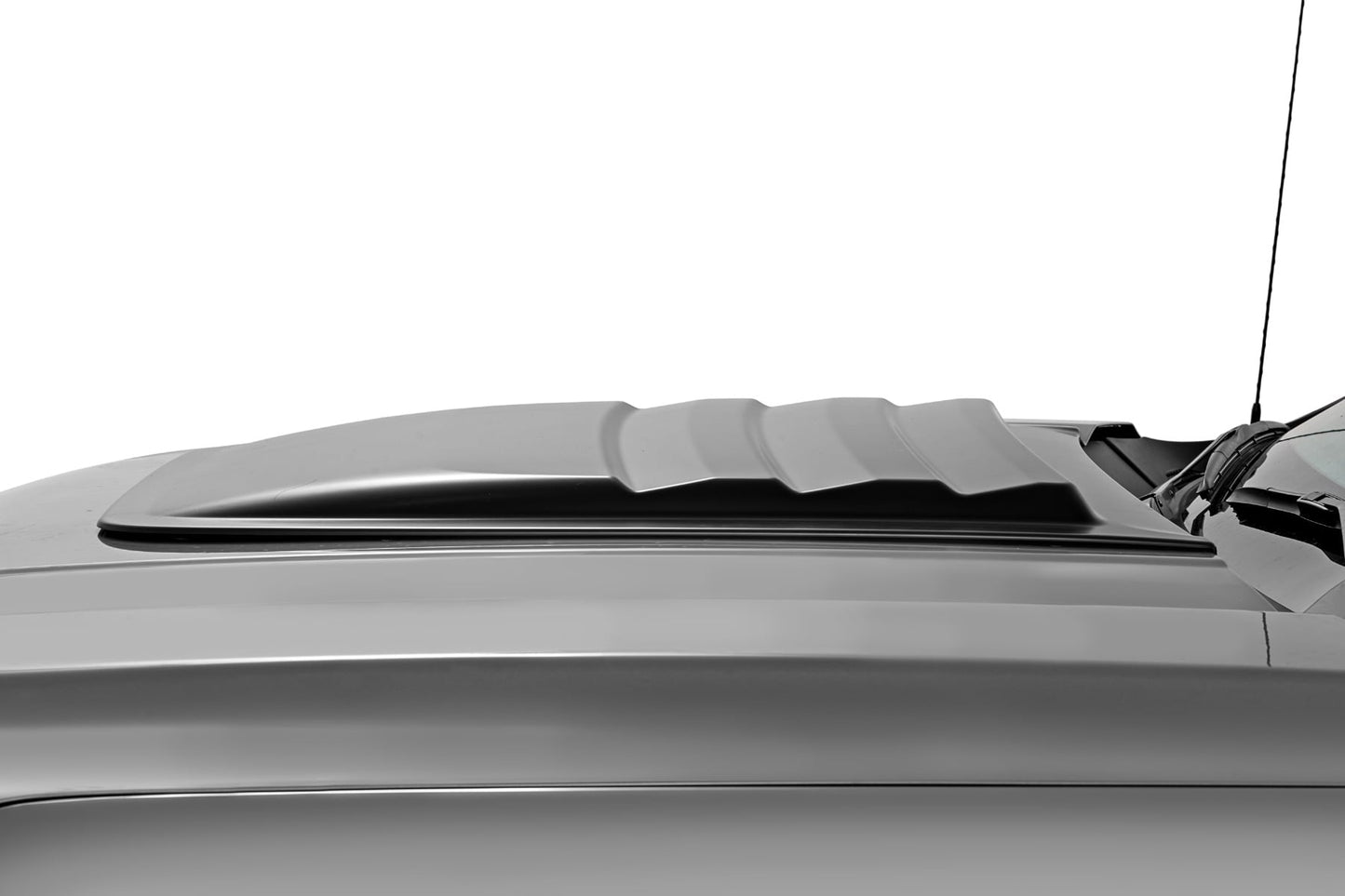 Hood Scoop | GAZ Summit White | GMC Sierra 1500 2WD/4WD (2019-2026)