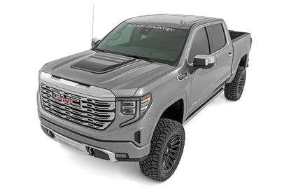Hood Scoop | GAZ Summit White | GMC Sierra 1500 2WD/4WD (2019-2026)