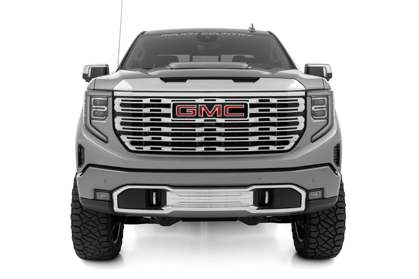 Hood Scoop | GAZ Summit White | GMC Sierra 1500 2WD/4WD (2019-2026)