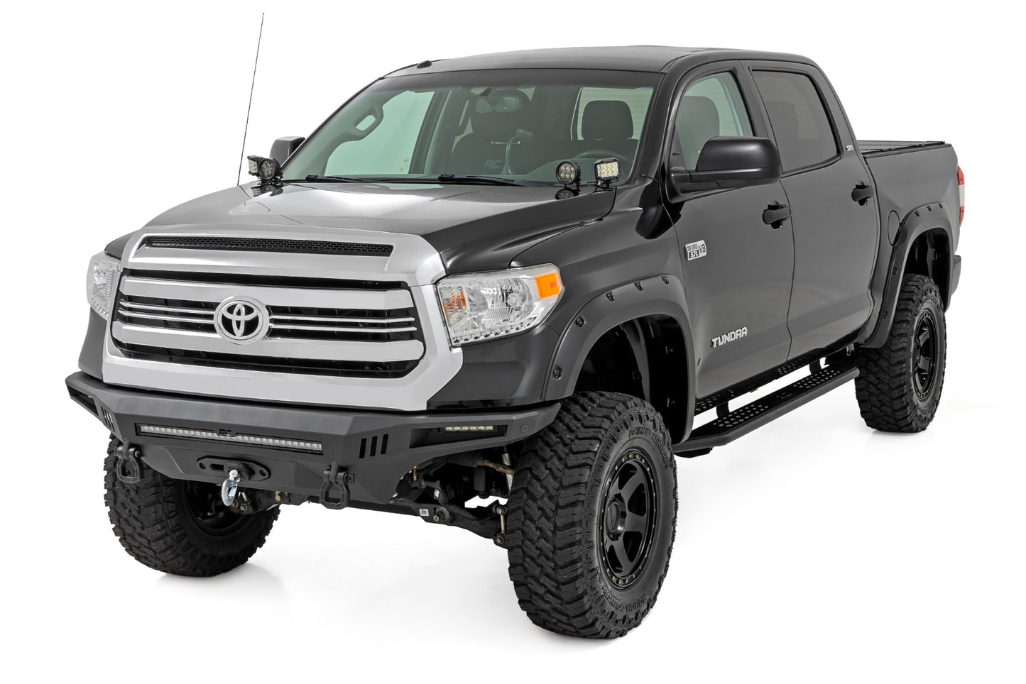 OV2 Running Boards | Side Step Bars | Crew Cab | Toyota Tundra (07-21)