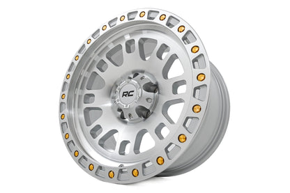 Rough Country 82 Series Wheel | One-Piece | Full Machined  | 17x9 | 5x4.5 | -12mm