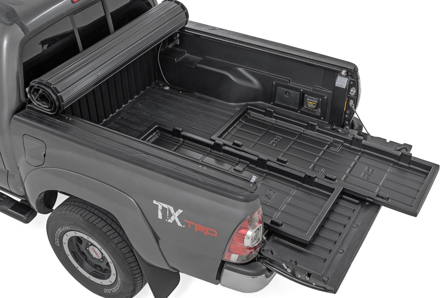 Truck Bed Cargo Storage Tray | Easy Access | Fits Mid-Sized Trucks