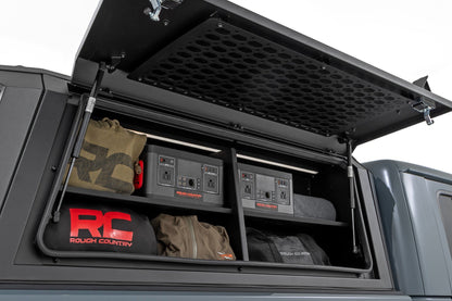 Bed Cap Side Shelf Storage Bin | Passengers Side | Jeep Gladiator JT 4WD (2020-2025)