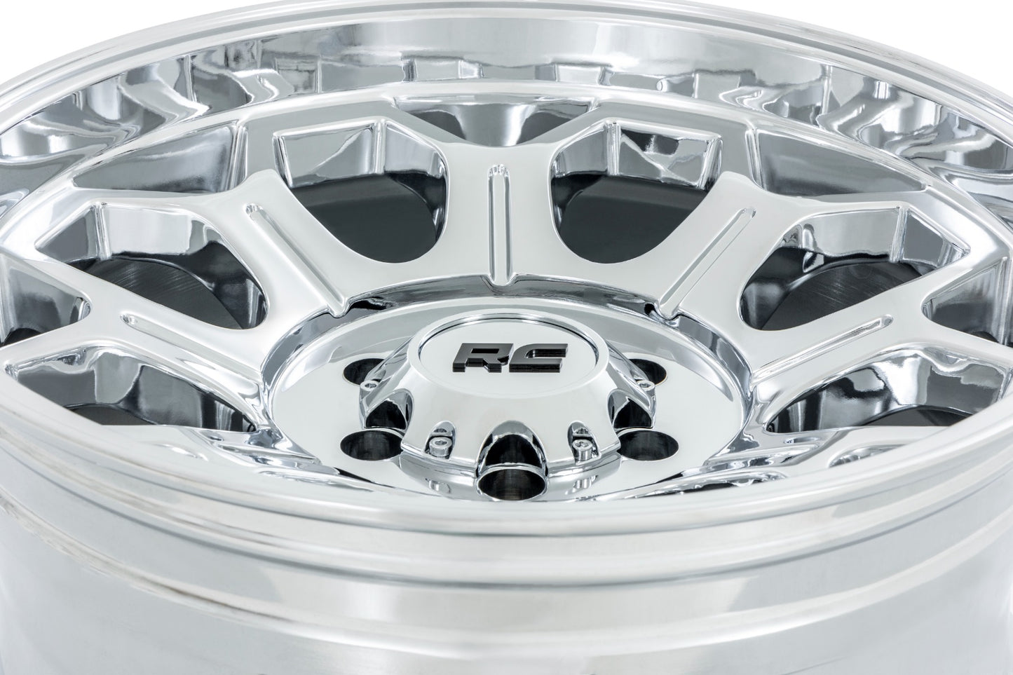 Rough Country 77 Series Wheel | One-Piece |Chrome | 22x12 | 6x135 | -44m