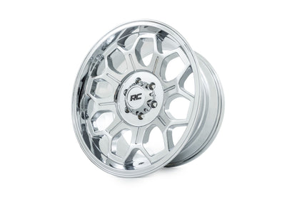 Rough Country 77 Series Wheel | One-Piece |Chrome | 22x12 | 6x135 | -44m