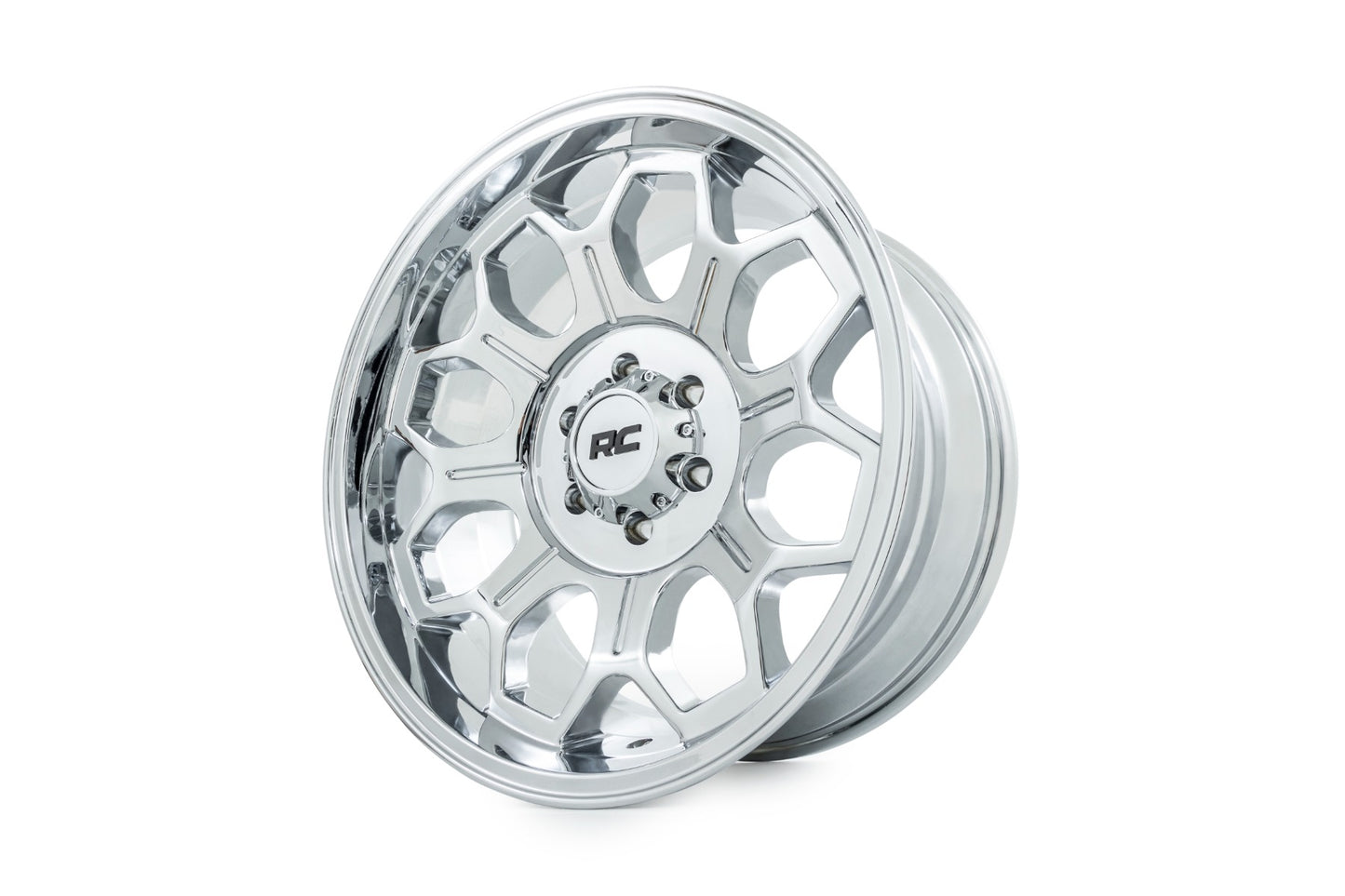 Rough Country 77 Series Wheel | One-Piece | Chrome | 20x9 | 6x5.5 | -12mm