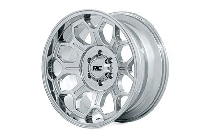 Rough Country 77 Series Wheel | One-Piece |Chrome | 22x12 | 8x6.5 | -44m