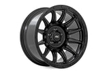 Rough Country 90 Series Wheel | One-Piece | Gloss Black | 20x9 | 6x5.5 | -12mm