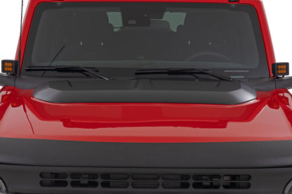 Hood Scoop | JS Iconic Silver | Ford Bronco 4WD (2021-2025)