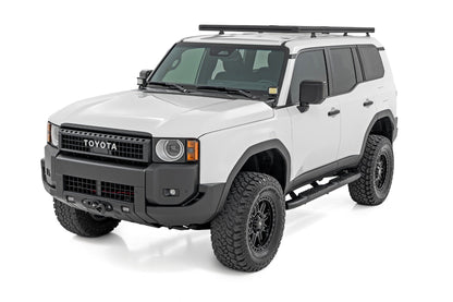 Oval Nerf Steps | Black | Toyota Land Cruiser 4WD (2024-2025)