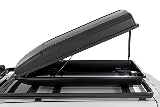Rooftop Cargo Box | Hard Shell | Strut Assisted | 14.5 Cu. Ft. Storage