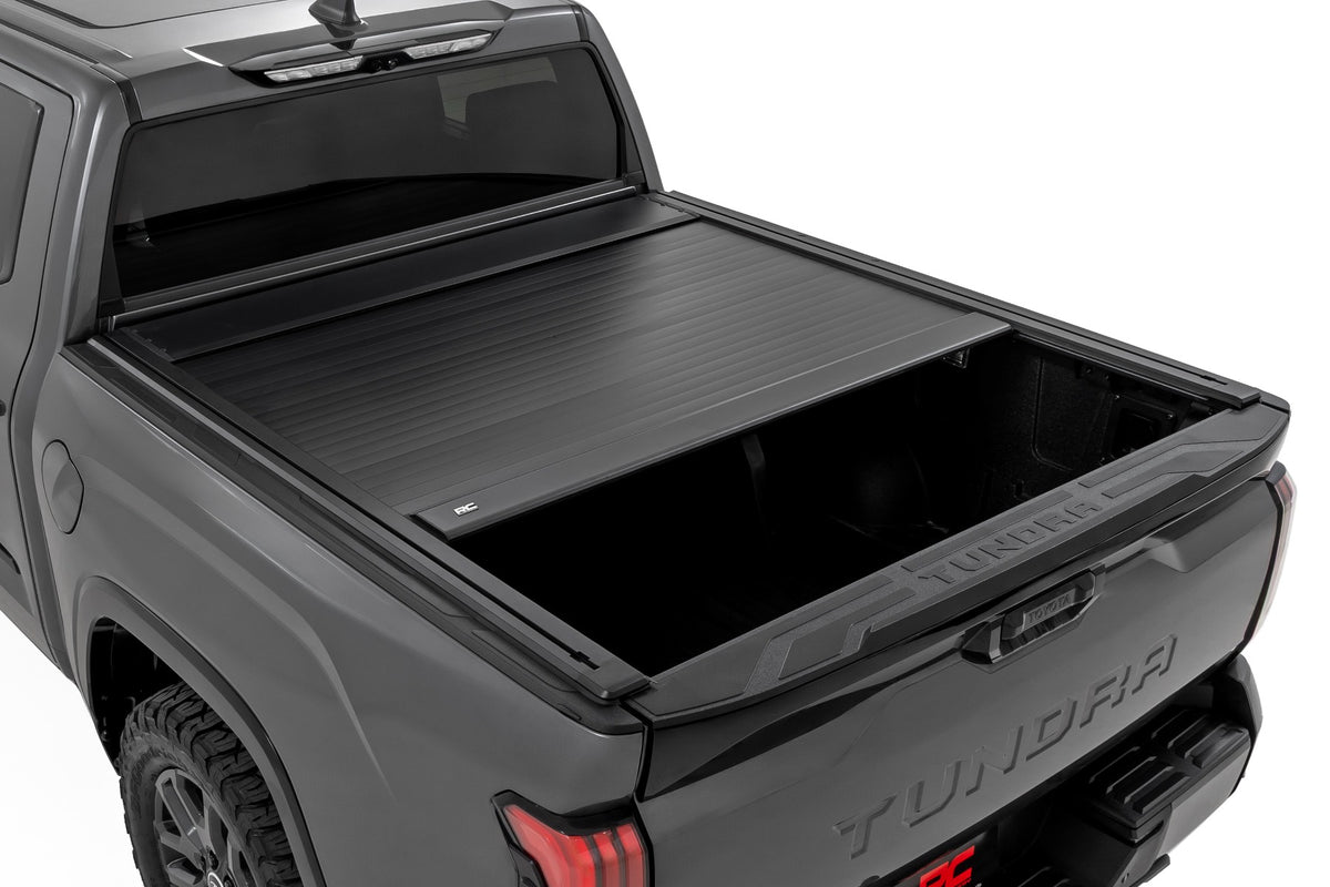 Manual Retractable Bed Cover | 5'7" Bed | Toyota Tundra 2WD/4WD (2022-2026)