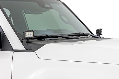 LED Light Kit | Ditch Mount | 2" Black Pair | Spot | Toyota Land Cruiser (24-25)