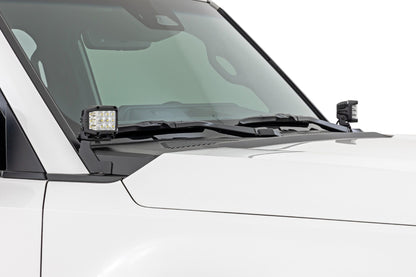 LED Light Kit | Ditch Mount | Black Series Round | 3.5 Inch | Amber DRL | Toyota LandCruiser (2024)