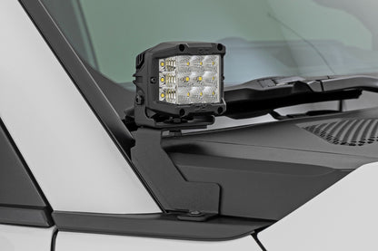 LED Light Kit | Ditch Mount | Black Series Round | 3.5 Inch | Amber DRL | Toyota LandCruiser (2024)