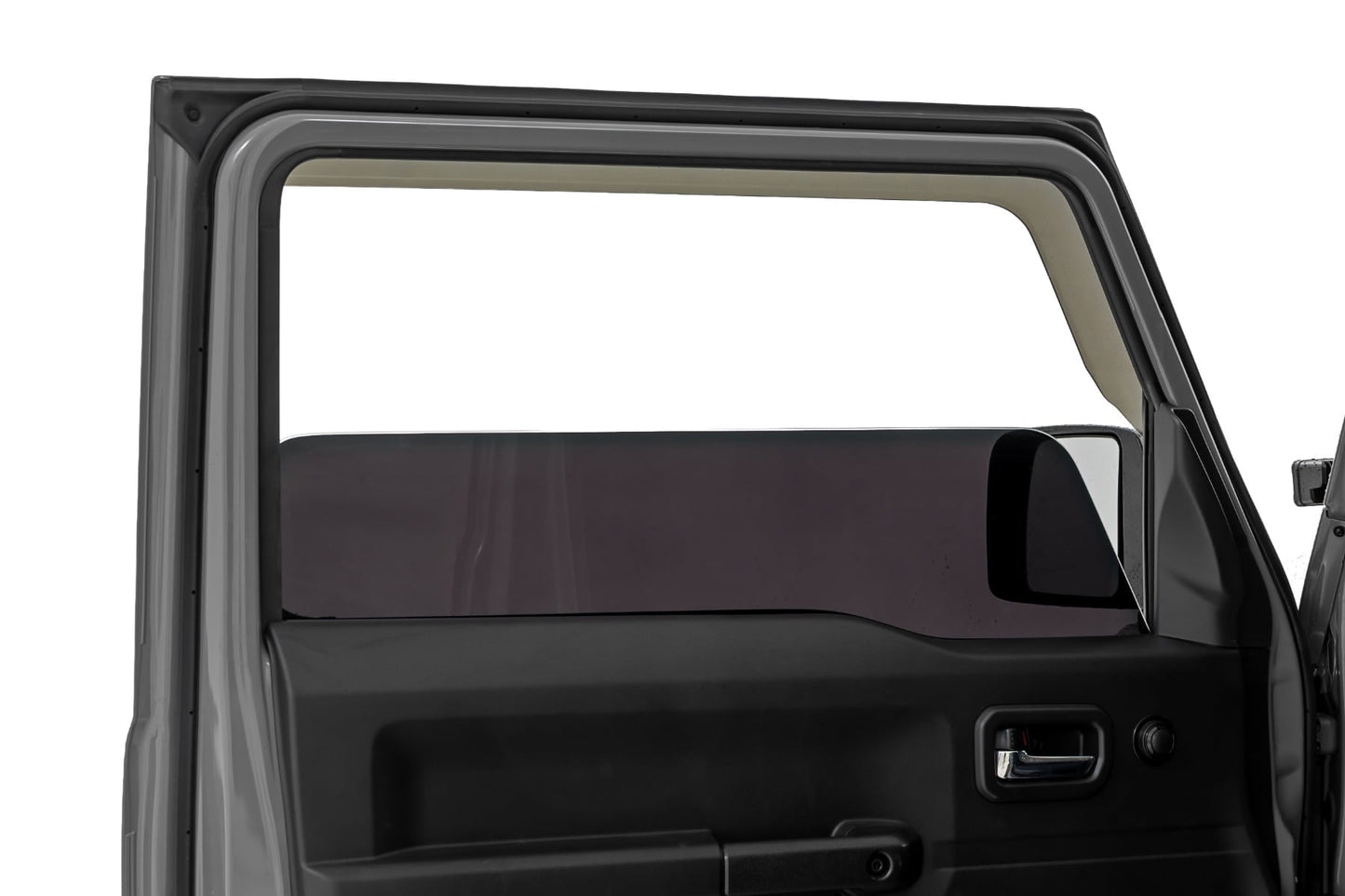 Impact Resistant Side Window Deflectors | Tape On Rain Guard | Suzuki Jimny 3 Door (2018-2026)