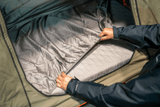 Alpha Cotton Fitted Sheets, Grey