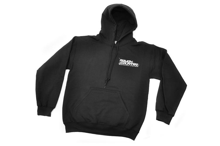 Rough Country Hoodie | Black | Size MD