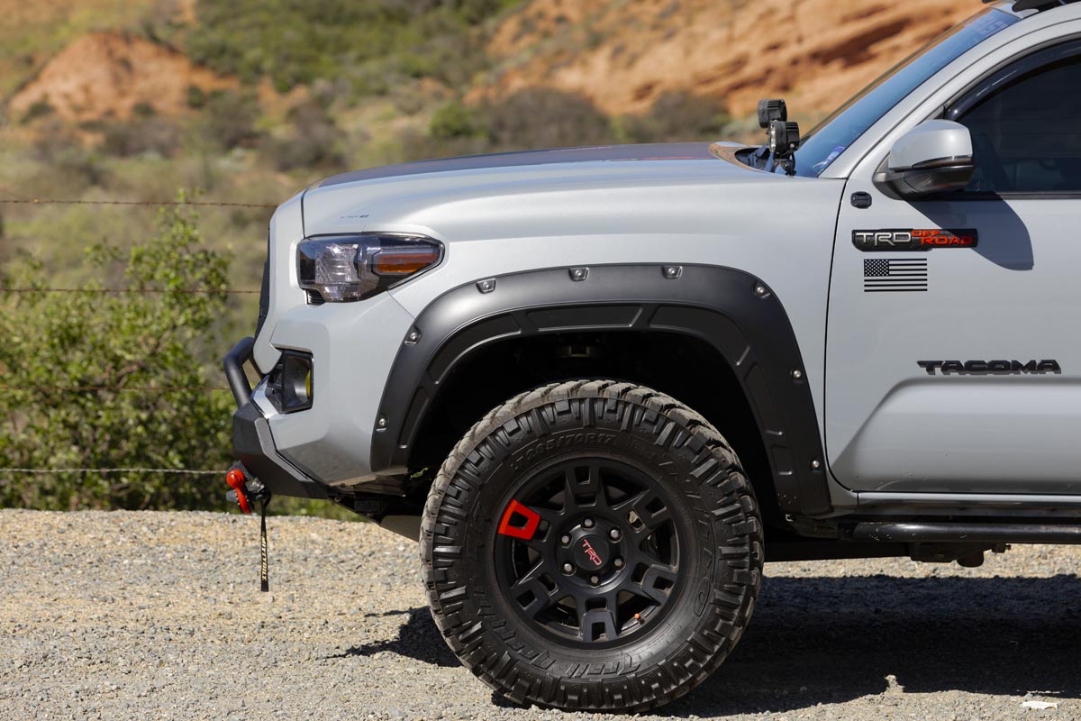 Fender Flares | Defender | 8W7 Blue Crush | Toyota Tacoma (16-23)
