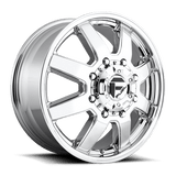 Fuel D536 CHROME PLATED 20x8.25 8x210 Wheels | Offset: 122 | Backspace: 9.43 | Bore: 154.3