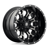 Fuel D561 GLOSS MACHINED DOUBLE DARK TINT 17x9 6x135/6x139.7 Wheels | Offset: -12 | Backspace: 4.53 | Bore: 106.1