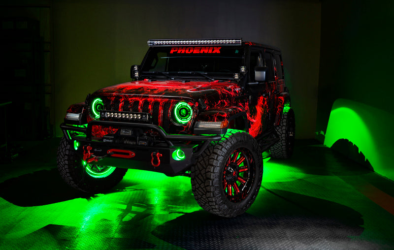 Oracle Oculus Bi-LED Projector Headlights for Jeep JL/Gladiator JT - w/ Simple Controller