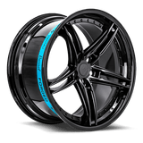 Sentali Barrel Forged SB3 Gloss Black Lip / Matte Black Centre 20x9 5x112 Wheels | Offset: 25 | Backspace: 6 | Bore: 66.6