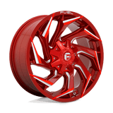 Fuel D754 CANDY RED MILLED 20x9 8x180 Wheels | Offset: 20 | Backspace: 5.79 | Bore: 124.2