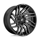 Fuel D773 GLOSS BLACK MILLED 22x10 8x170 Wheels | Offset: -18 | Backspace: 4.79 | Bore: 125.1