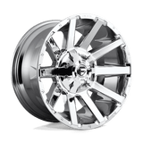 Fuel D614 CHROME PLATED 20x10 8x170 Wheels | Offset: -18 | Backspace: 4.79 | Bore: 125.1