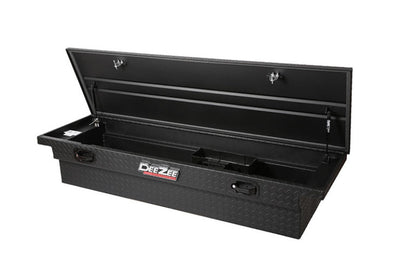 Dee Zee Universal Tool Box - Red Crossover - Single Lid Black BT Pull Handle (Low/Txt Blk)