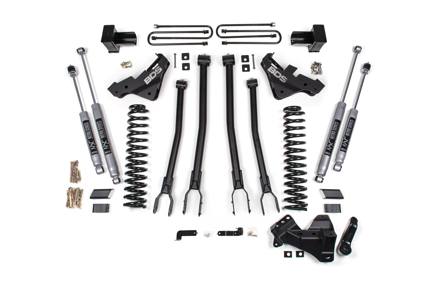 4 Inch Lift Kit w/ 4-Link | Ford F450 Super Duty (20-22) 4WD