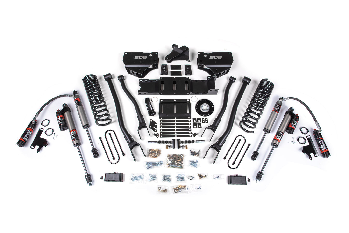 4 Inch Lift Kit w/ 4-Link | Extended Travel | Ram 3500 (25-26) 4WD | Diesel