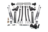 5 Inch Lift Kit w/ 4-Link | Ford F250/F350 Super Duty (23-25) 4WD | Diesel