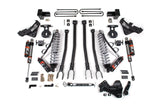 5 Inch Lift Kit w/ 4-Link | FOX 2.5 Performance Elite Coil-Over Conversion | Ford F250/F350 Super Duty (23-25) 4WD | Diesel